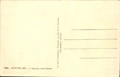 VINTAGE POSTCARD Montpellier the Holy Aqueduct Clement