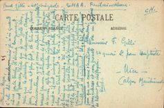 VINTAGE POSTCARD Fontainebleau the Drill Falls D' Apremont