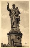 CPA Le Velay Le Puy St Joseph De Bon Espoir Statue monumentale en ciment arme