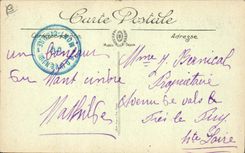 VINTAGE POSTCARD the Cindre Mount the Entree hermit of the vault dimensions garden