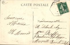 CPA Le Mont Cindre L'ermite et son chien 