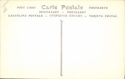 VINTAGE POSTCARD Paris Musee Guimet Secte of the free love has Snaida