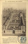 VINTAGE POSTCARD old Nantes the pension of Notre Dame in 1862