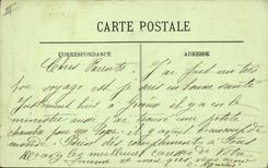 VINTAGE POSTCARD Greoux Hydrotherapy les Bains Hydropathic establishment Terrace of the casino