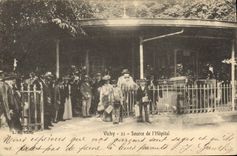 CPA Thermalisme Vichy Source de l'Hopital 
