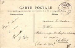 VINTAGE POSTCARD Hydrotherapy Vichy Source of the park