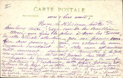 VINTAGE POSTCARD Hydrotherapy Bagnerres de Bigorre Establishment of hello