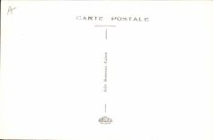 VINTAGE POSTCARD Calais Boat Train station maritime