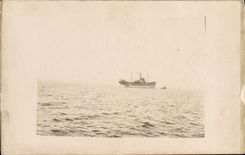 CARTE PHOTO Bateau 