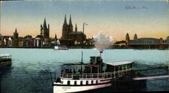 CPA Bateau Coln 