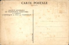 CPA Bateau Paquebot SGTM Cabine de 1ere classe a 2 places 