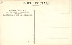 CPA Bateau Paquebot SGTM Cabine de 2eme classe a 2 places