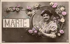 CPA Prenom Marie