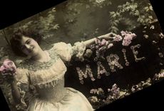 CPA Prenom Marie 