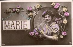 CPA Prenom Marie
