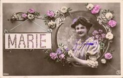 CPA Prenom Marie 