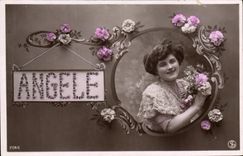 CPA Prenom Angele