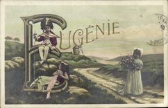 CPA Prenom Eugenie 