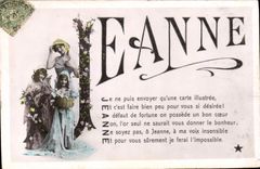 CPA Prenom Jeanne 