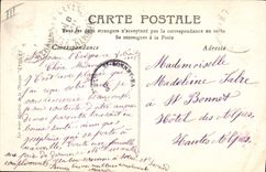 VINTAGE POSTCARD Madeleine First name