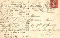 VINTAGE POSTCARD Fantasy Illustrator Woman In the dressmaker the fitting