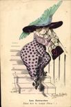 CPA Fantaisie Illustrateur Roberty Femme Les entravees 