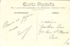 VINTAGE POSTCARD Fantasy Illustrator Roberty Woman Hat Dog