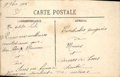 CPA Militaria Dans l'Argonne Un convoir de prisonniers