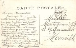 CPA Militaria Transport de Prisonniers allemands 