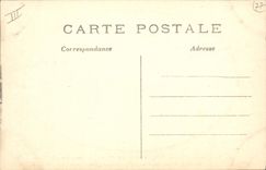 Batallas de Militaria de la POSTAL de la VENDIMIA del francés cercano de Neufmoutiers Marne Meaux Soldats con sus presos delante de sus escombros