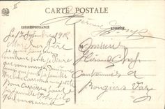 Presos alemanes de Militaria de la POSTAL de la VENDIMIA de Hartmanswillerkopf que enmarañan con el paso del desfile delante del francés general