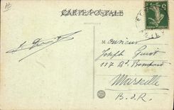 CPA Folklore Liadoures Typpes Massatois Concours de costumes a Saint Girons 