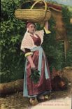 CPA Folklore Type Bethmalaise Ariege