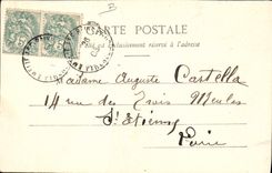 CPA Folklore Amelie les Bains La soupe Enfant