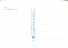 MODERN CARD Cinema Tony Curtis Bull bullfight