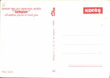 CPM Cinema Tony Curtis Corrida Taureau 