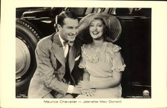 CPM Cinema Maurice Chevalier Jeanette Mac Donald