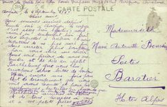 VINTAGE POSTCARD Avignon Overall picture of the Benezet bridge and palate of the popes taken of the island of Barthelaise