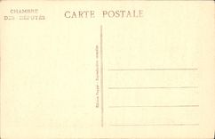 CPA Paris Chambre Des Deputes Facade sur le Quai