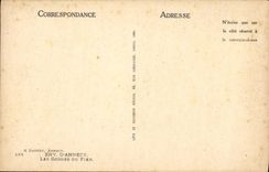 VINTAGE POSTCARD Env Of Annecy Falls Of Trusting