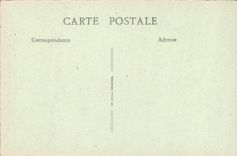 VINTAGE POSTCARD Illustrated Auvergne Montferrand the house of the Centaurs