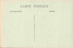 VINTAGE POSTCARD Illustrated Auvergne Montferrand the House of the Lily