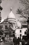 CPM Paris Le Sacre Coeur et L'Eglise St Pierre 