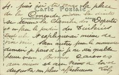 VINTAGE POSTCARD Paris Places Harmony the Obelisk