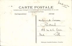 CPA Versailles Parc du petit Trianon Maison de la reine