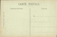 VINTAGE POSTCARD Palais of Versailles Musee of the Cars Conveys Sacring of Charles X