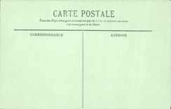 VINTAGE POSTCARD Palais of Versailles Petit Trianon Musee of the cars Conveys sacring of Charles X