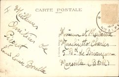 Lugares del boquete de Ecole de la POSTAL de la VENDIMIA del licéo de Verdún y de la escuela primaria