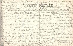 VINTAGE POSTCARD School Chambéry College of young girls