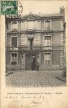 VINTAGE POSTCARD professional National school of Entered Nantes